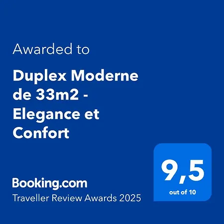 Duplex Moderne De 33m2 - Elegance Et Confort Appartement